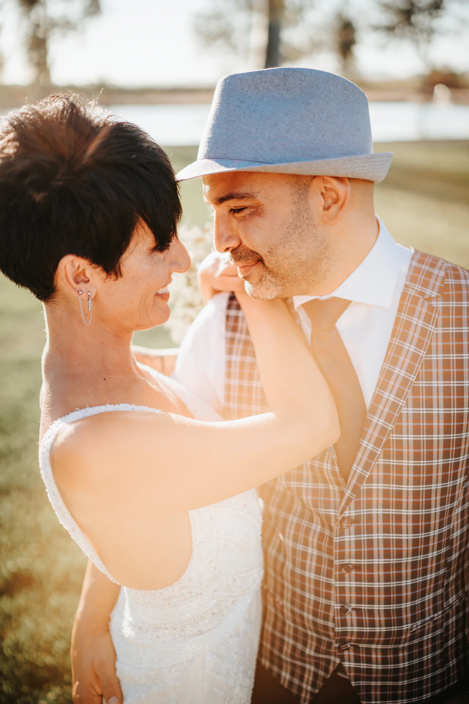 Jaime y F. durante su boda. Fotografía 18 de David Bresó.