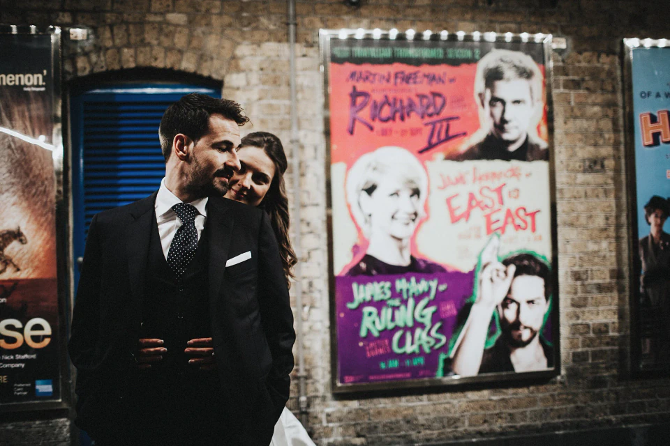 Tony y Ruth durante su postboda en Londres. Fotografía 38 de David Bresó.